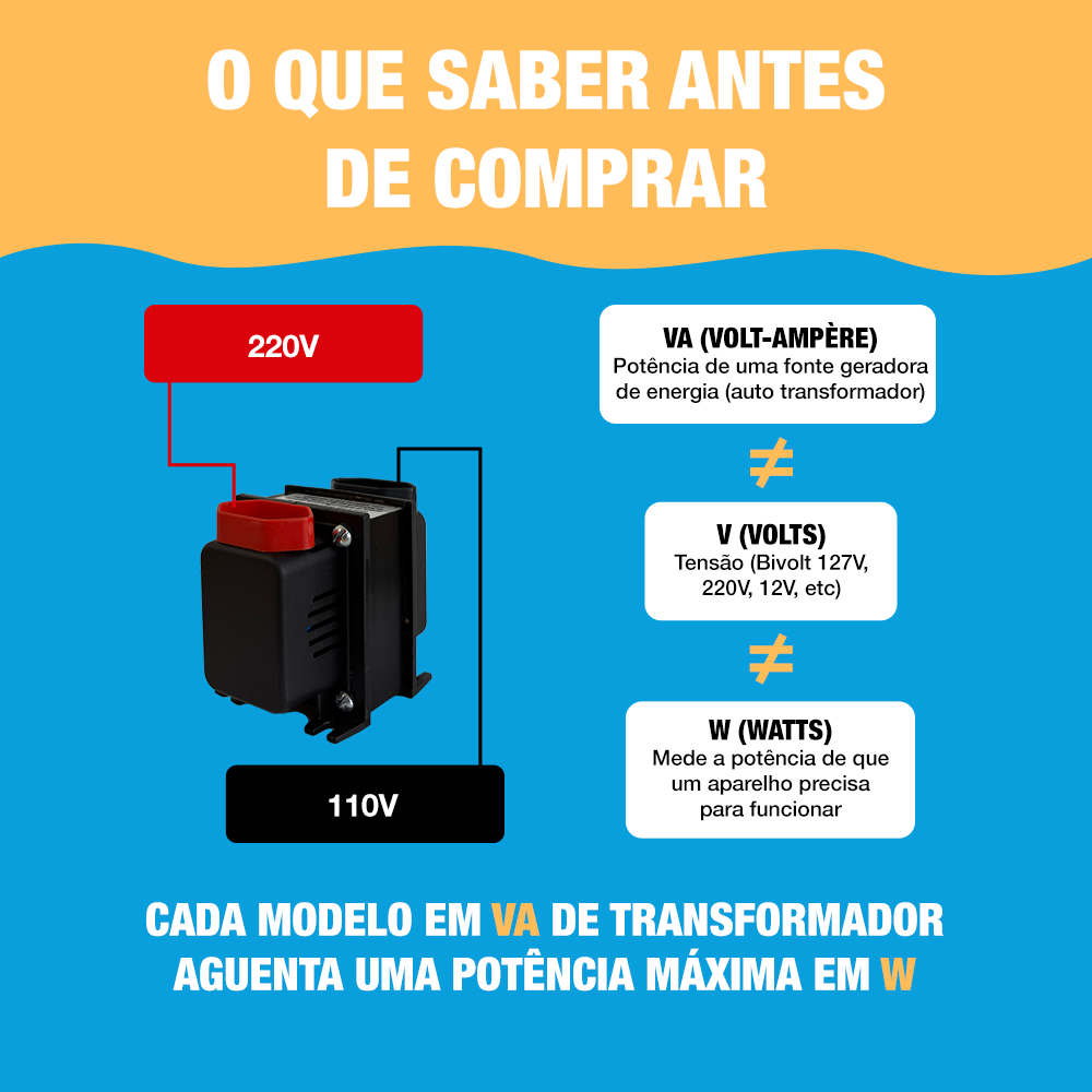 Transformador Conversor de Energia Bivolt 7000VA KF | Multiprimer ...