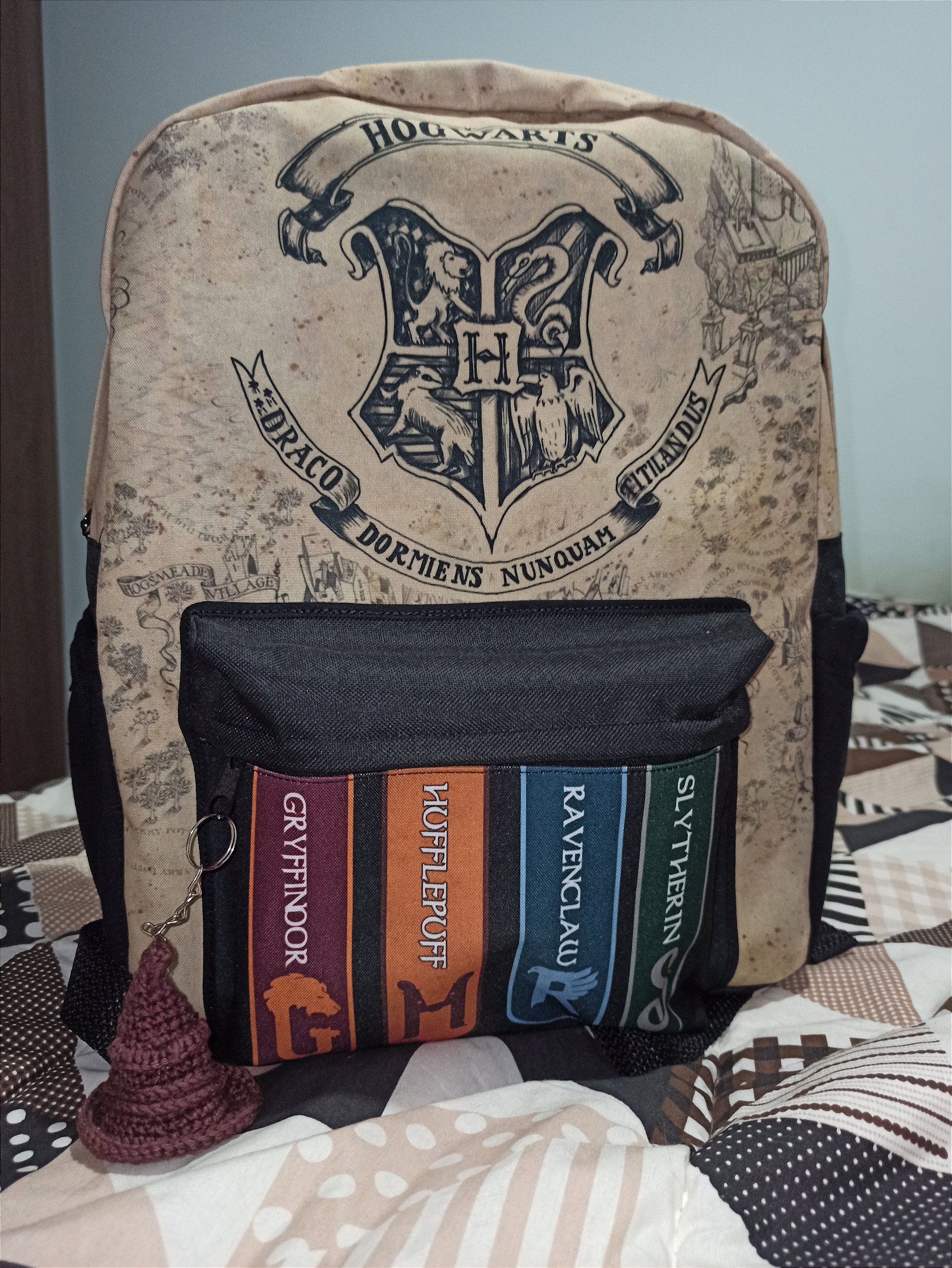 Mochila Harry Potter Hogwarts Cat Presentes