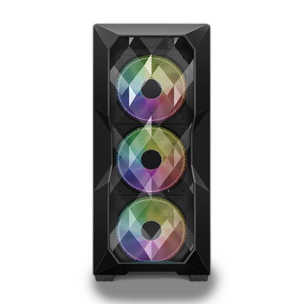 Gabinete Gamer RGB ATX M-ATX Lateral em Vidro D-ATX17 - Gimix