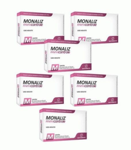 Comprar Monaliz Meu Controle 650mg 30 Comprimidos