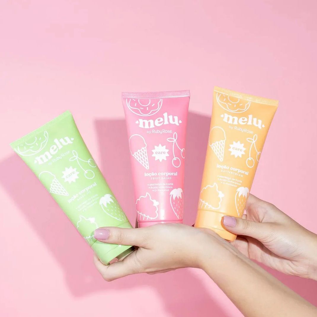 Loção Corporal (Buttercream) - Melu by Ruby Rose - Imagine Tudo Isso