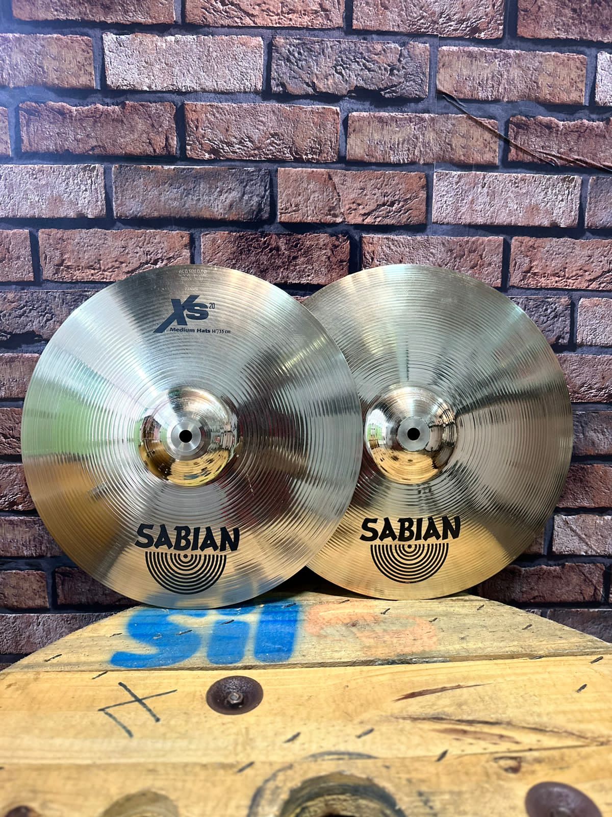 Kit de Pratos Sabian XS 20 Brilliant - JR Drums