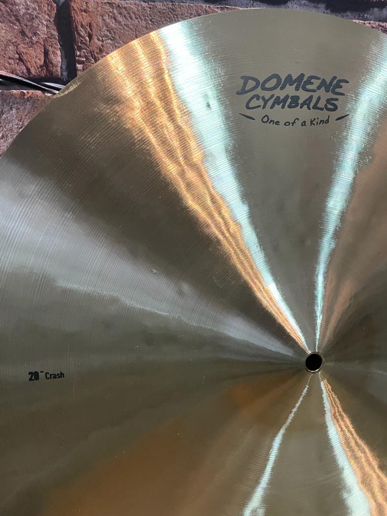 Crash Domene Cymbals Worship Series 20” JR Drums