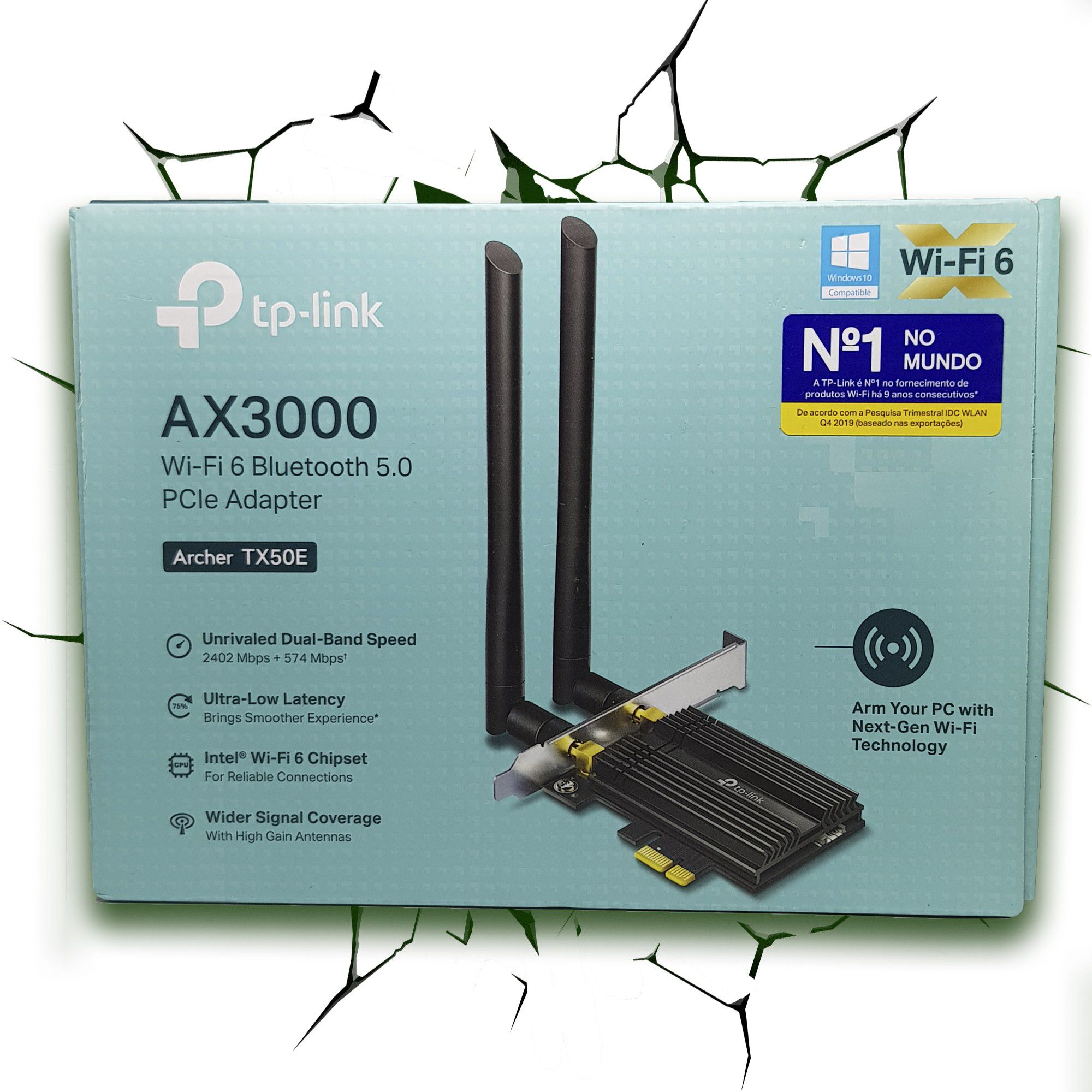 Carte Wifi/Bluetooth AX3000 Tp-Link Archer TX50E - PC OKAY