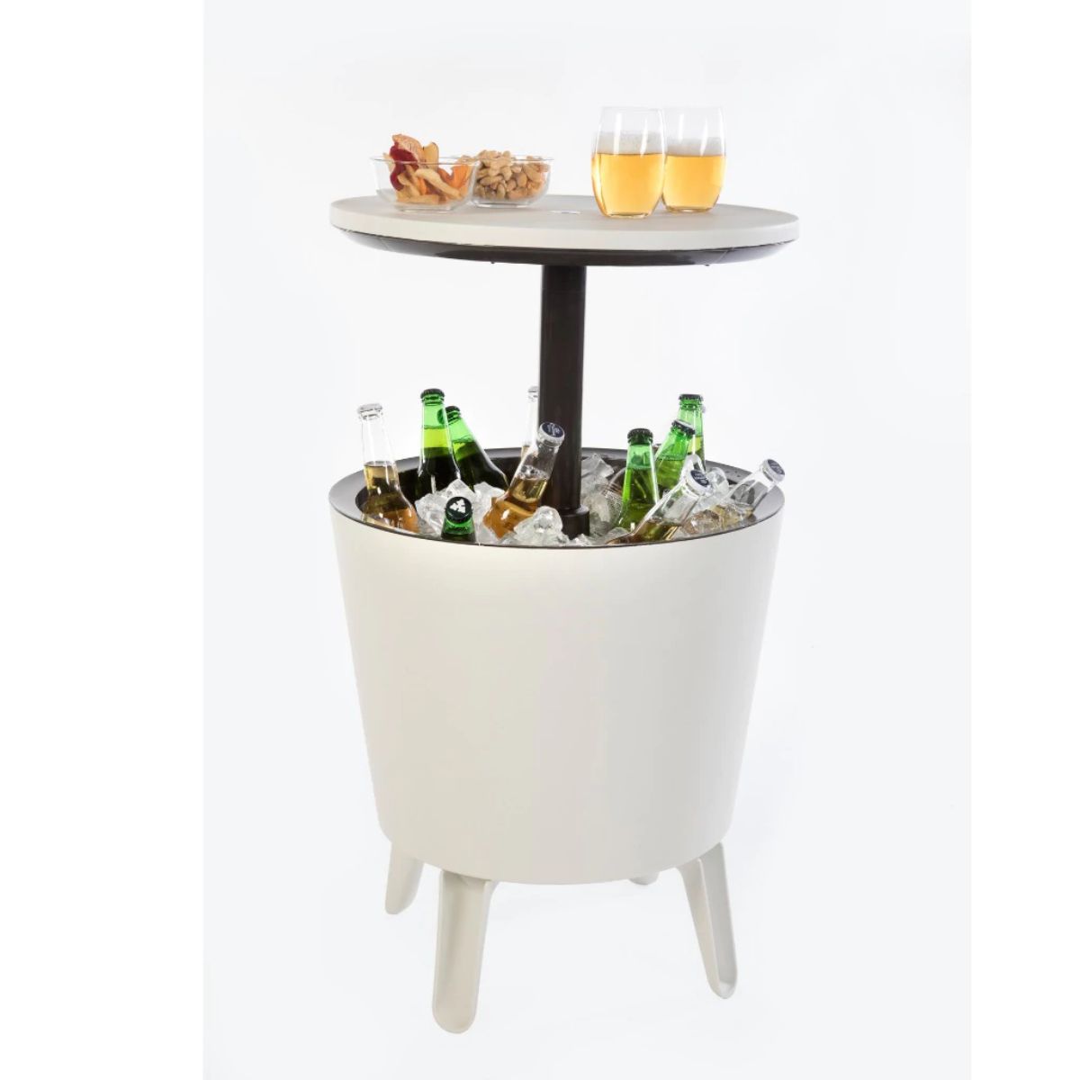 Mesa Cooler Cool Bar Branco Térmico 30 Litros 3 Em 1 Keter Mais de 180 mil