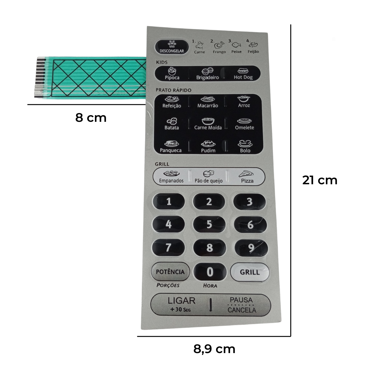 Membrana Compatível Microondas Electrolux ME28X|webinstalar - Web ...