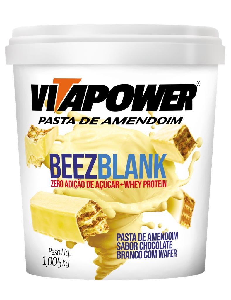 Pasta Amendoim Leitinho Trufado C Whey Protein Vitapower Air