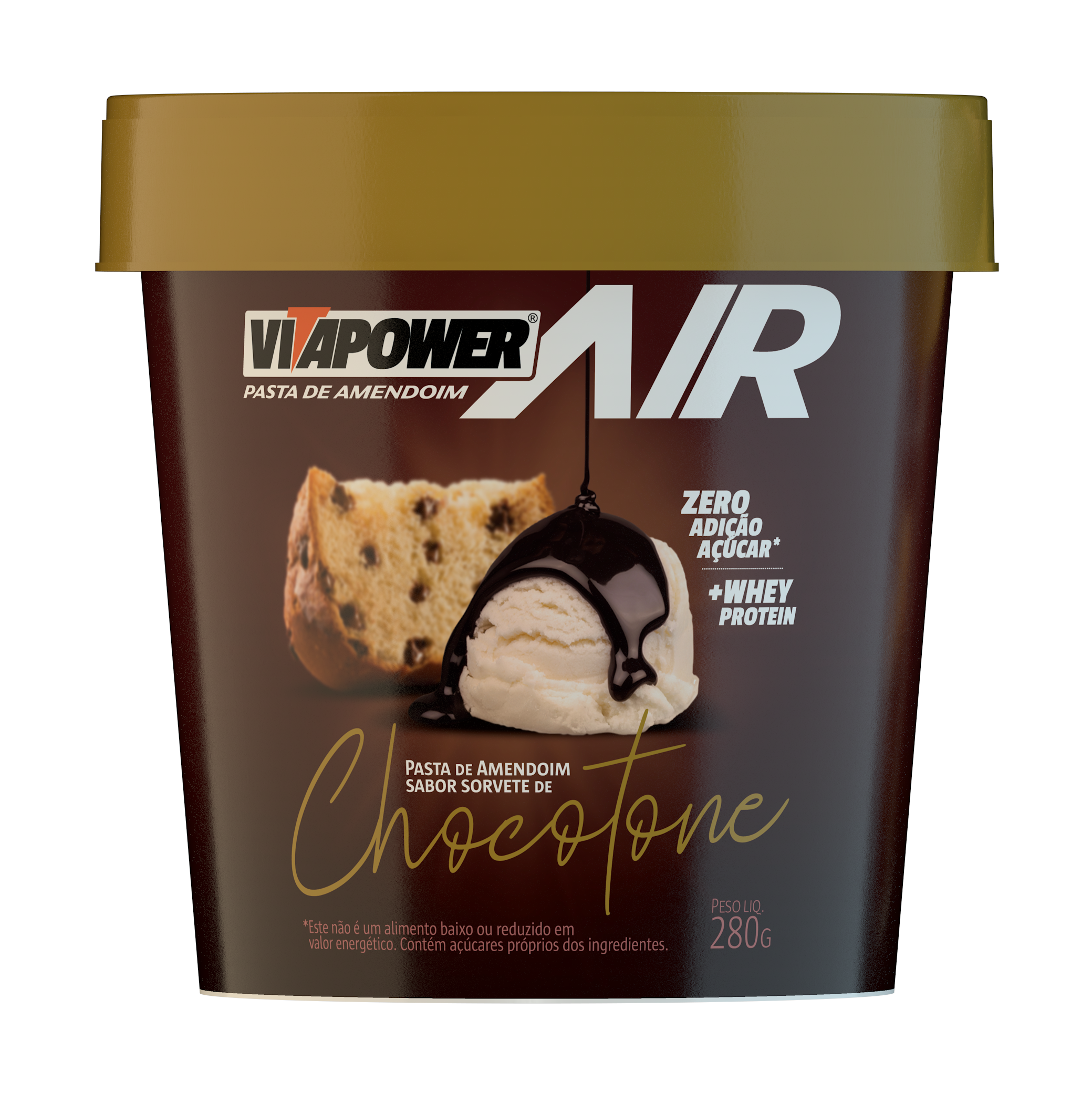 Pasta de Amendoim Air Chocotone (280g) - Vitapower - Loja Pro Fitness