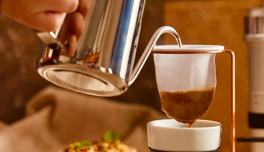 Mini Coador de Café Pressca - Prepare Café Individual - Sebastian Coffee