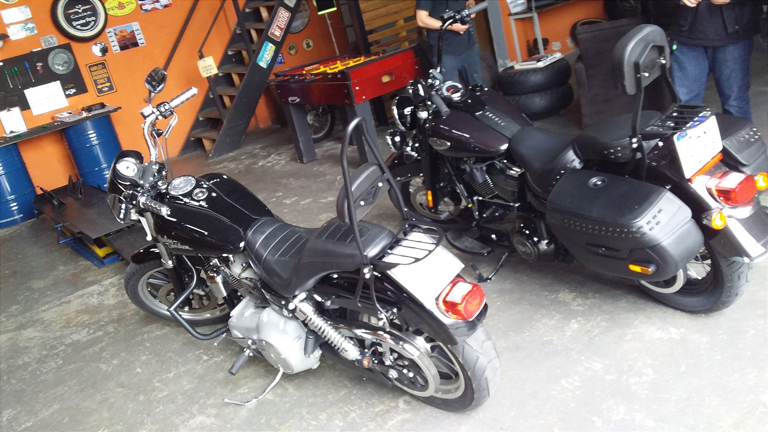 Bar Easy Rider Sissy bar Easy Rider destacável Harley Davidson Fat Bob até 2017 - V2 ...