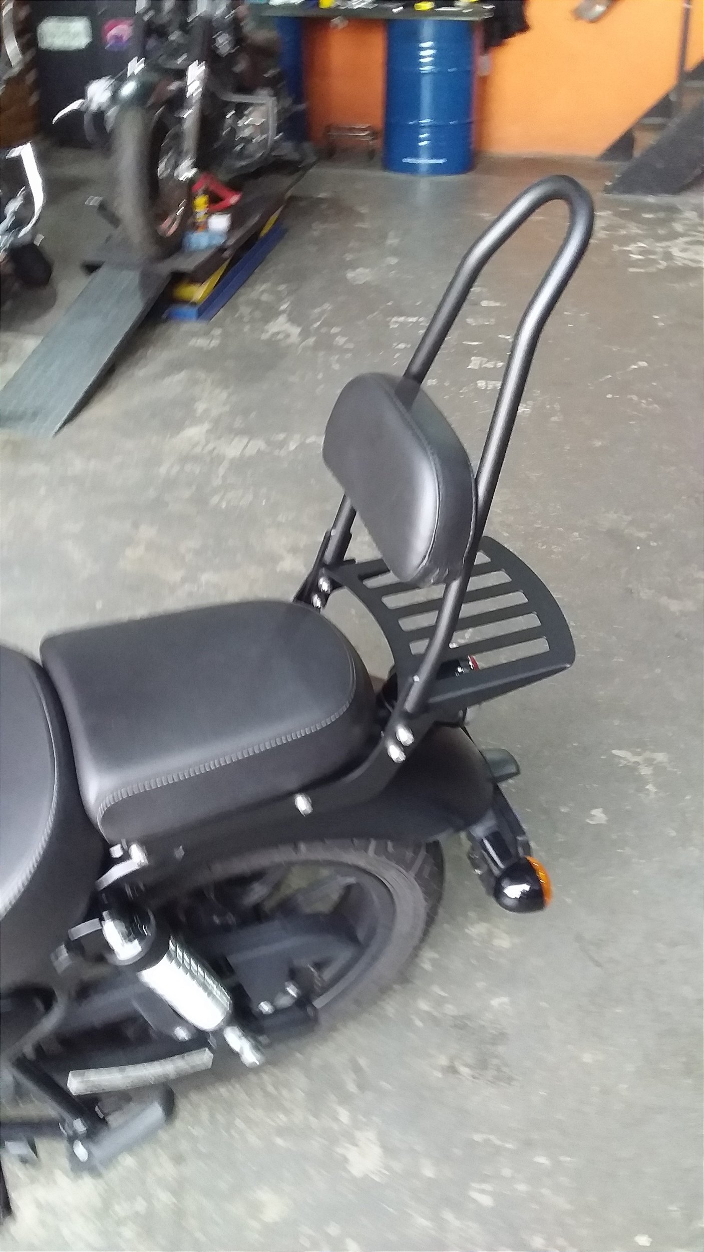 Fixobar Sissy bar Easy Rider fixo Meteor 350 - V2 Custom