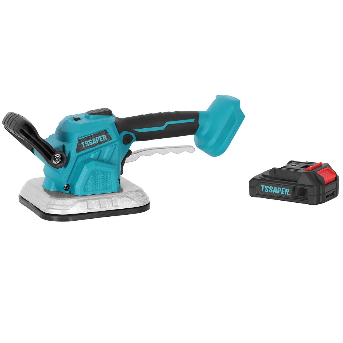 Máquina para assentar piso com ventosa 175w 70kg à bateria 21v