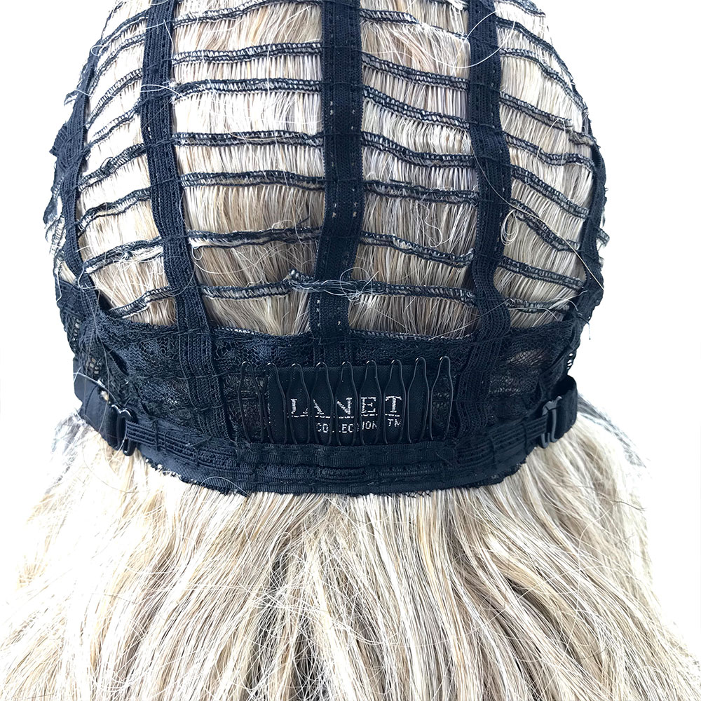 Front Lace Ondulada Longa- Repartição Lateral LOIRA COM RAIZ PRETA ...