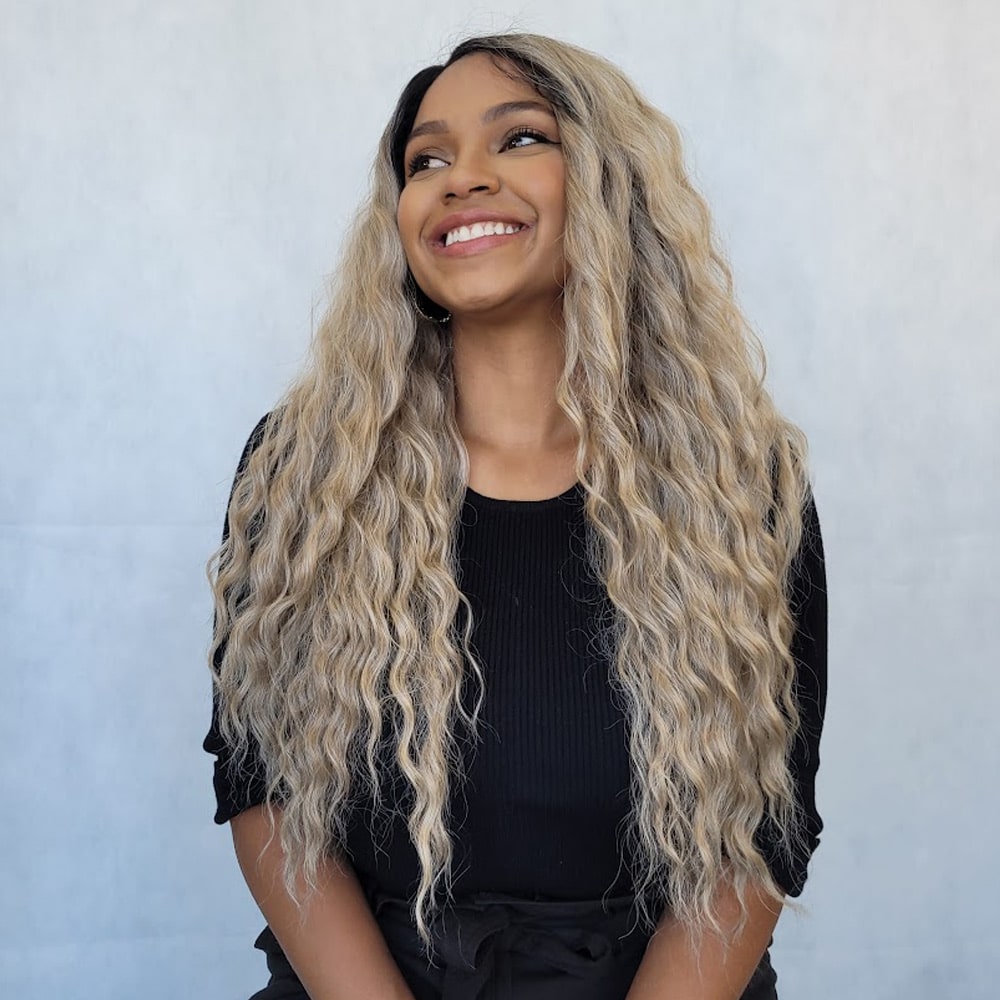Peruca Front Lace Wig JAVA – Loiro - Sandy Blonde - Tress Cabelos