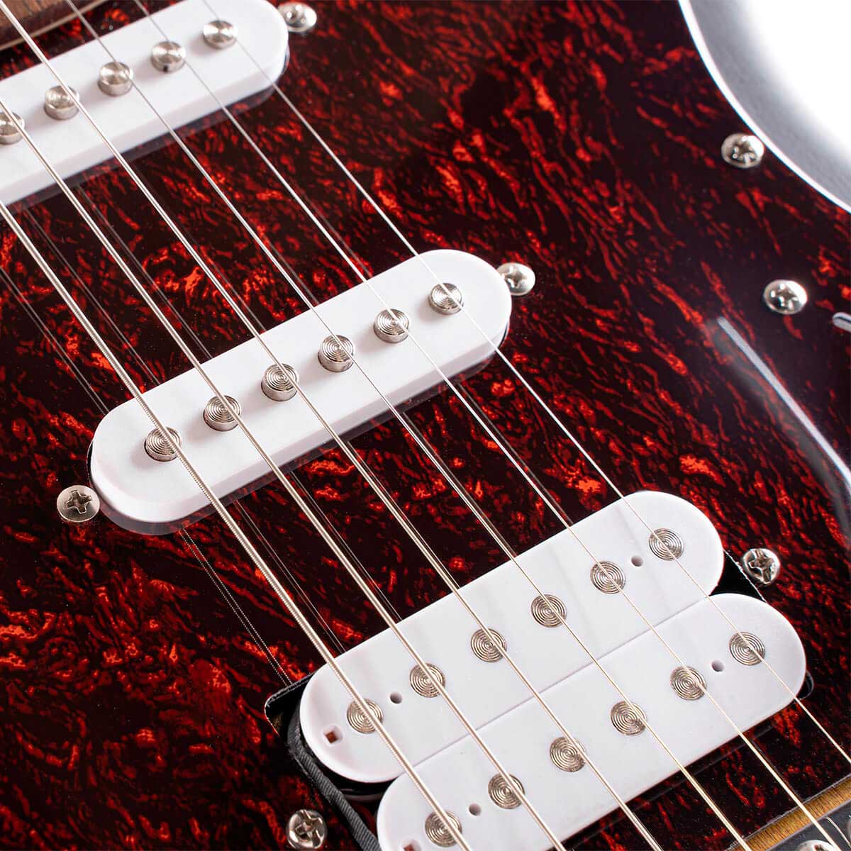 Guitarra Cort G110 HSS Open Pore Sunburst | Versatilidade e Estilo