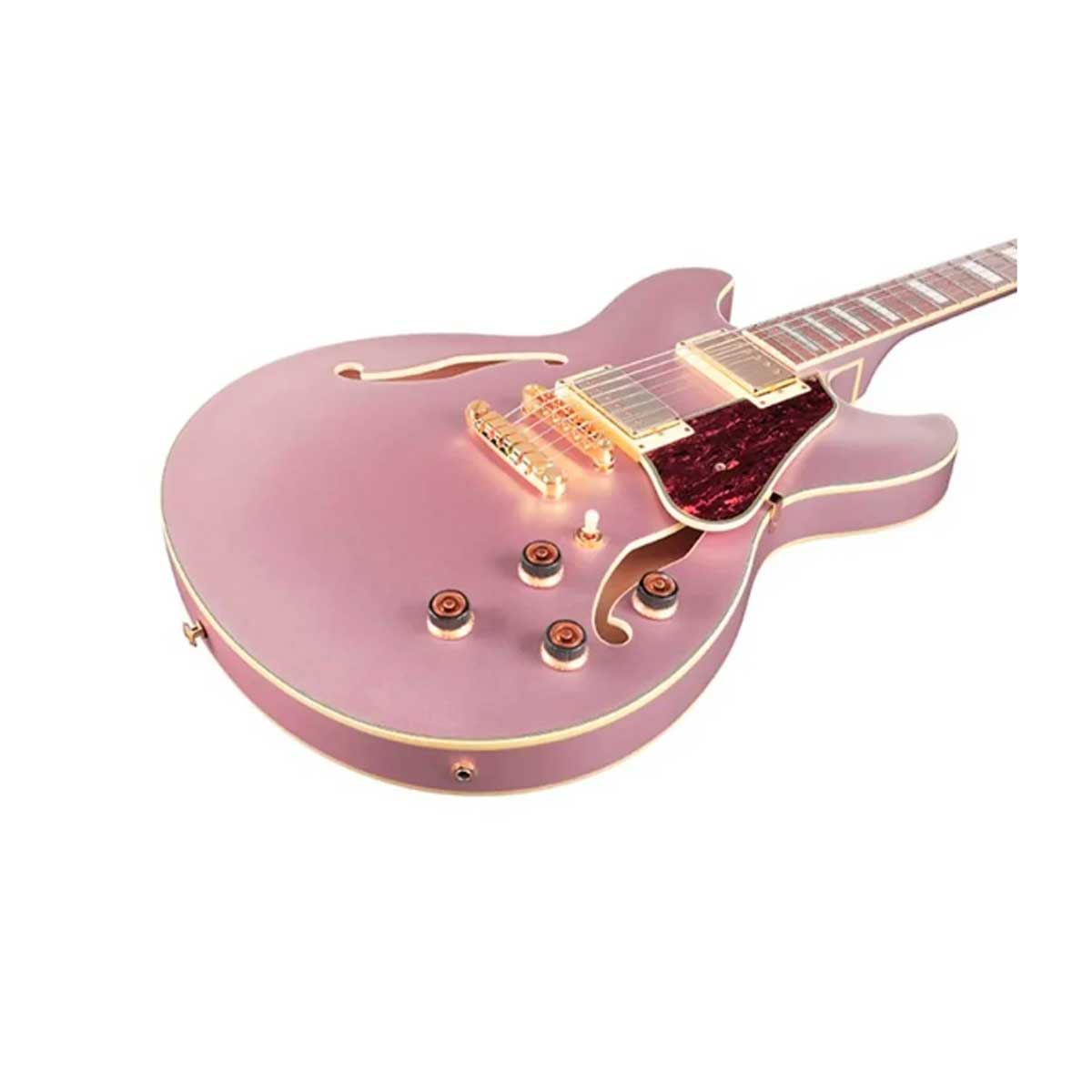 Guitarra Semiacústica Ibanez AS73G-RGF Artcore Rosê Gold - Engenho