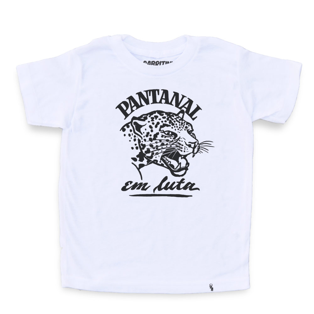 Camiseta Infantil Raglan Branca Roar (2)