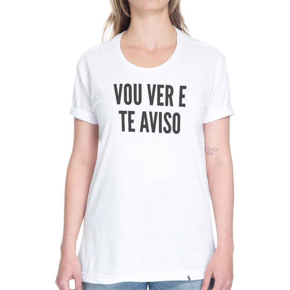 Vou Ver E Te Aviso Camiseta Basicona Unissex El Cabriton Camisetas Online Vamos Colocar 2489