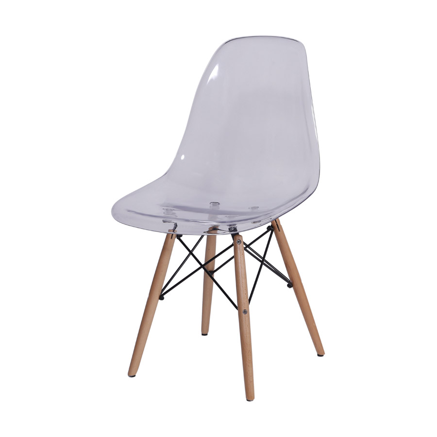 Cadeira Charles Eames Eiffel - Policarbonato Transparente - Armazem  Ecommerce | Cadeiras para sua casa, conforto para sua vida!