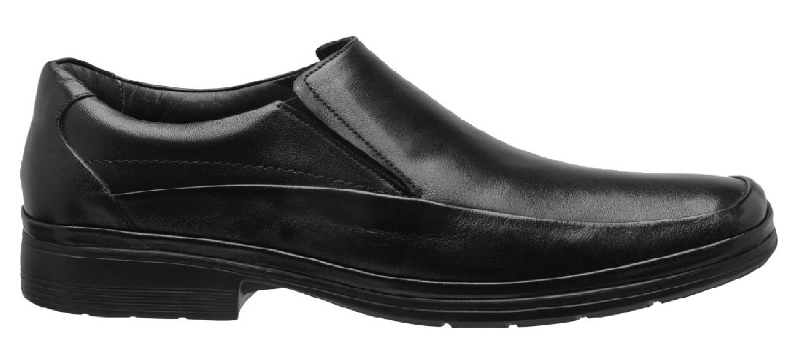 Sapato Anti Stress Masculino Social Couro Carneiro Alto Conforto Calce -  Medical Line Calçados Confortáveis