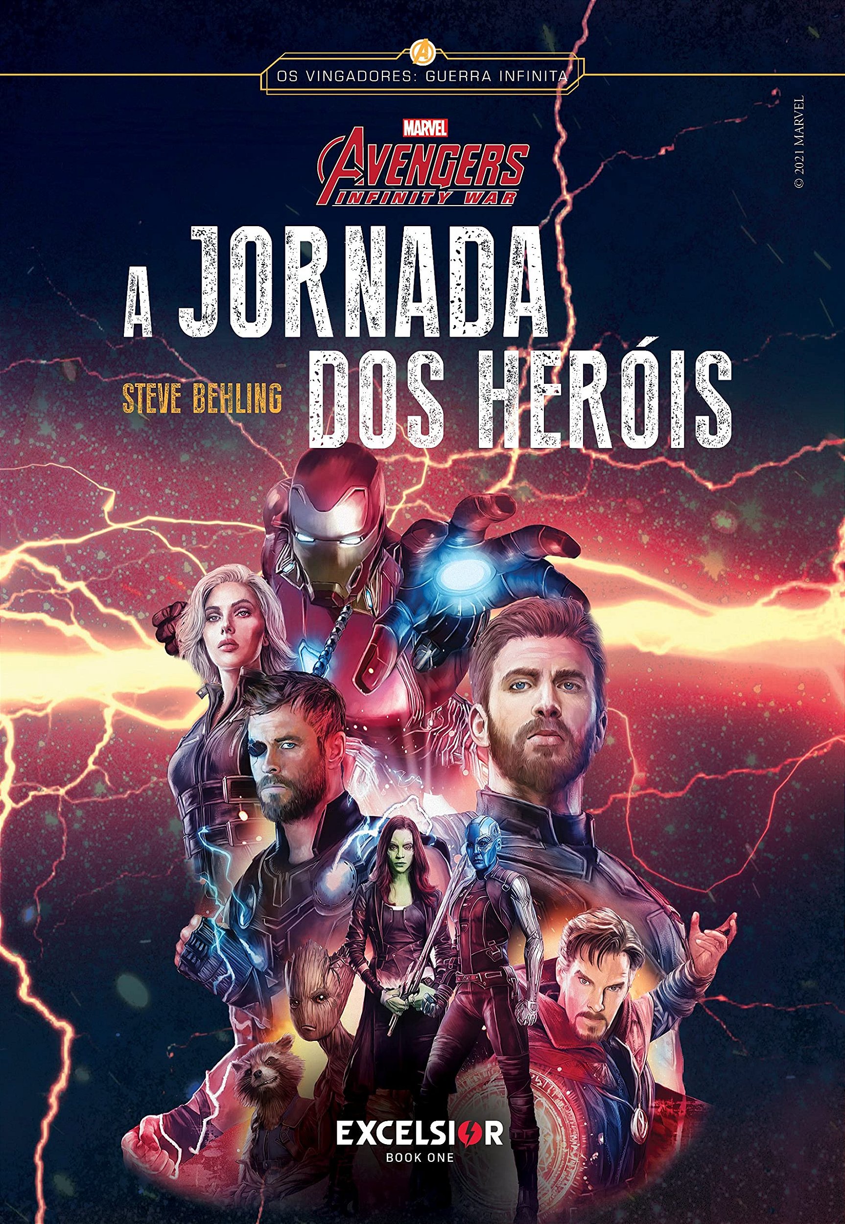 Vingadores: Guerra Infinita - A Jornada dos Heróis - Bookando