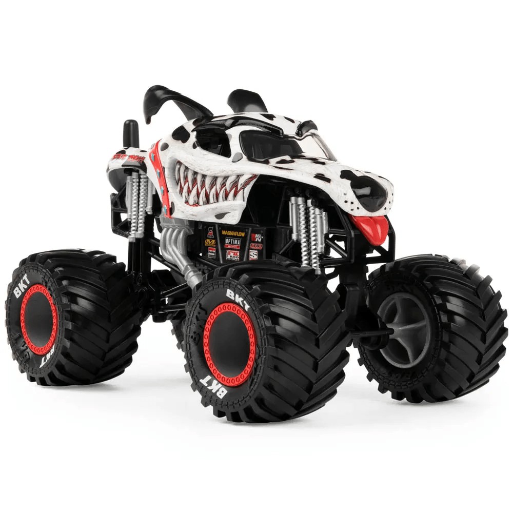 Compre Carrinho Monster Jam - Escala 1:64 - Dalmatian Branco aqui