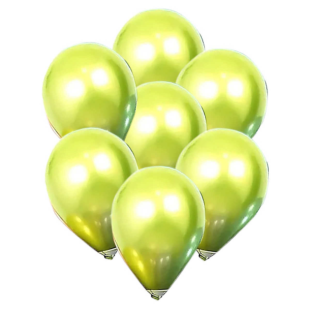 Kit 50 Balão Bexiga Metalizado N°10 / 26cm Pistache Diversas Cores Atacado  - SeletoStore