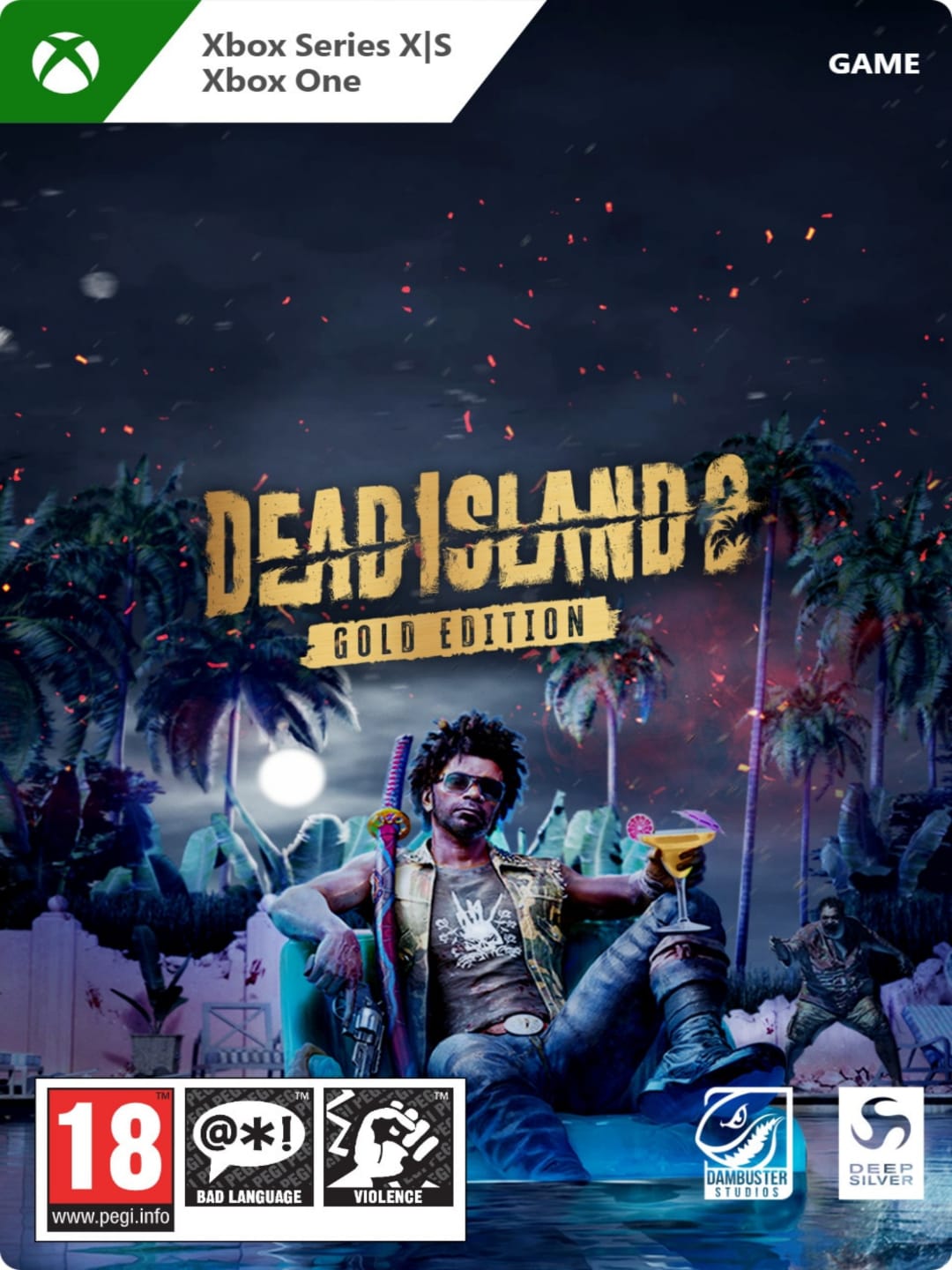 DEAD ISLAND 2 GOLD EDITION XBOX ONE E SERIES X