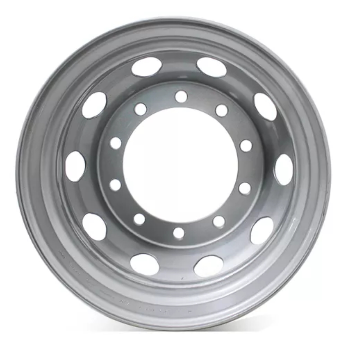 Roda De Ferro Sem Câmara 22,5 X 7.50 10 Furos Pneu 275 Para Caminhão e ...