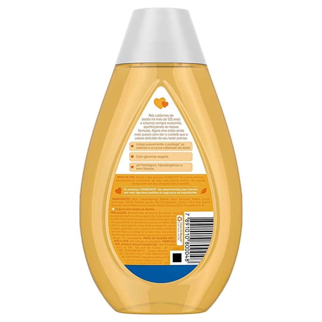 Shampoo de Glicerina Johnson's, 400 mL Loja Travessura