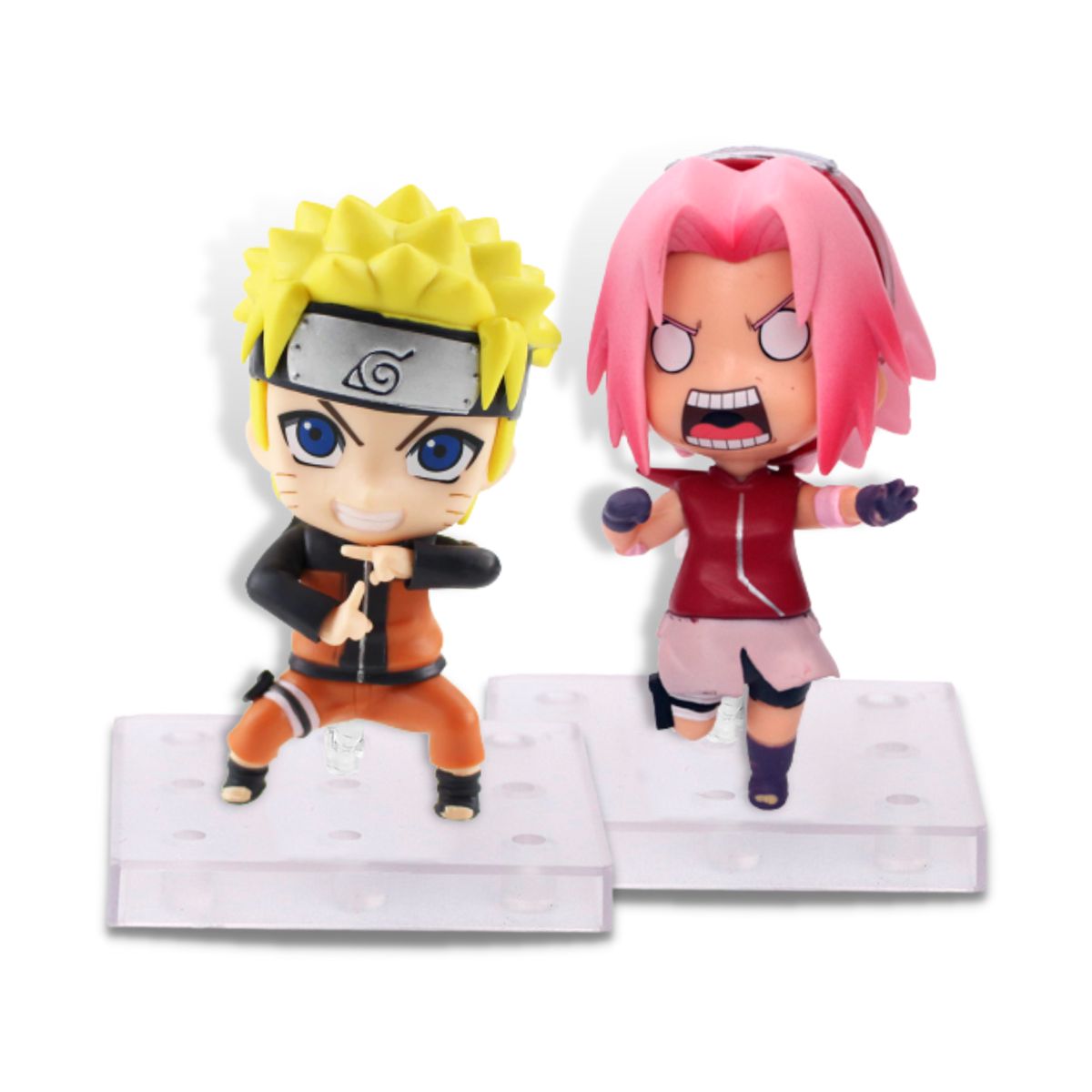 Naruto Anime Figura Boneca Ornamentos Brinquedos Sakura Uchiha Sasuke  Kakashi Figuras De Ação Dos Desenhos Animados Decorações - Escorrega o Preço