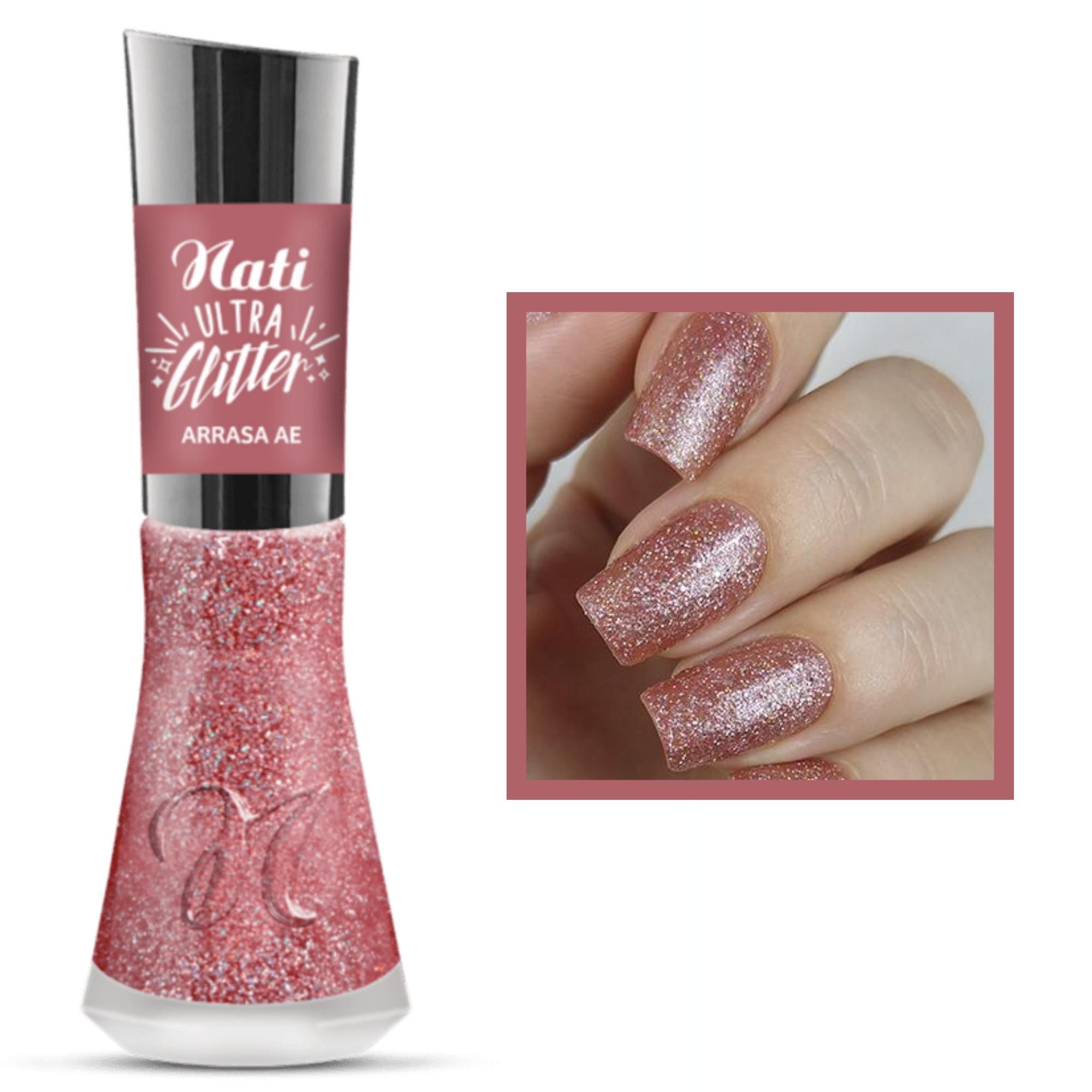 Esmalte Nati Se Joga! Coleção Ultra Glitter