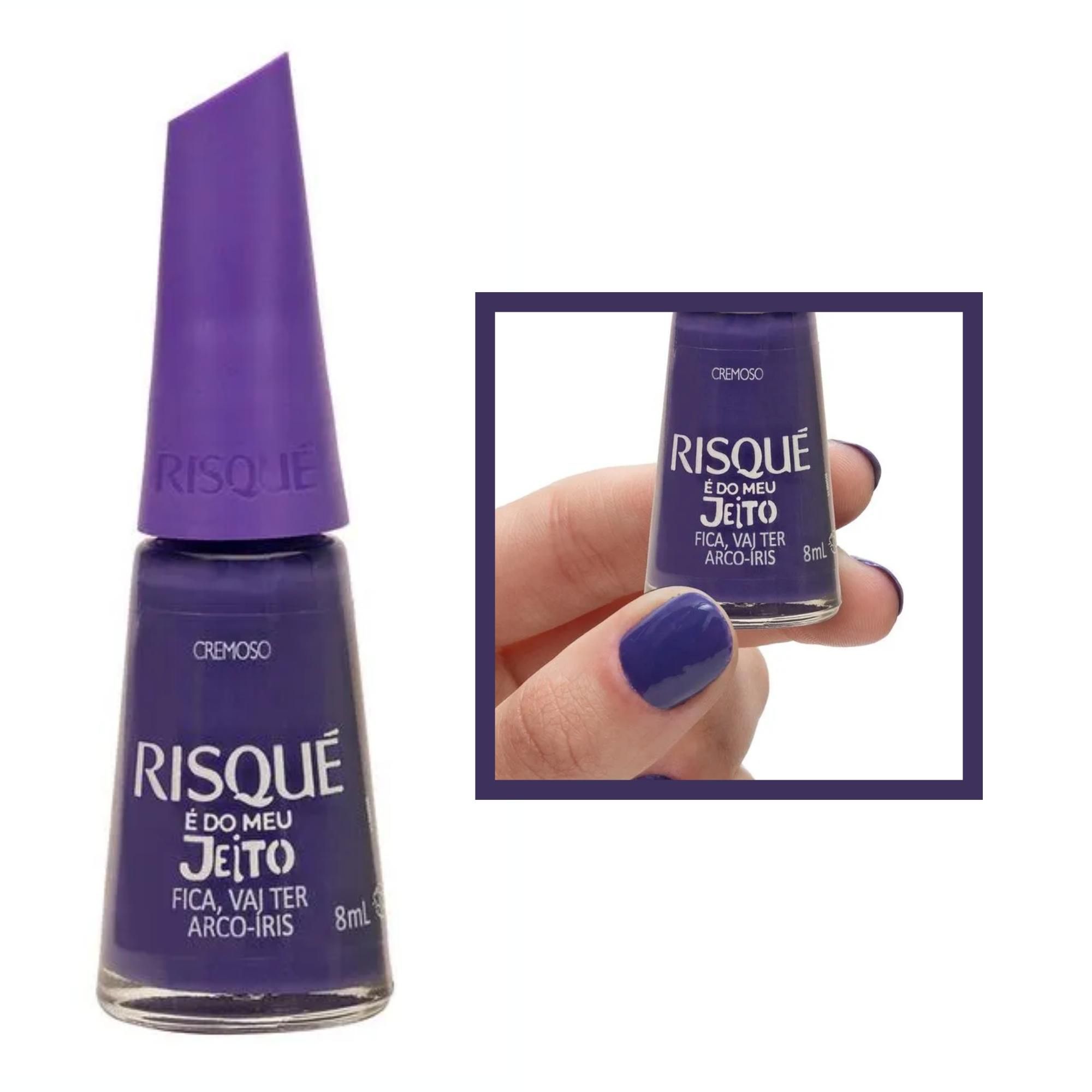 Esmalte Risque Fica Vai Ter ArcoIris Lançamento Do Meu Jeito - Gabeauty ...