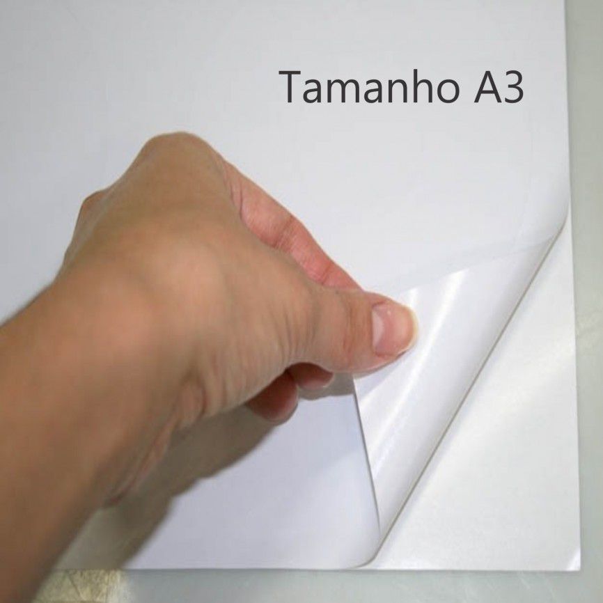 Papel Fotográfico Adesivo 115g Glossy A3 - 20 folhas - Mimos ...