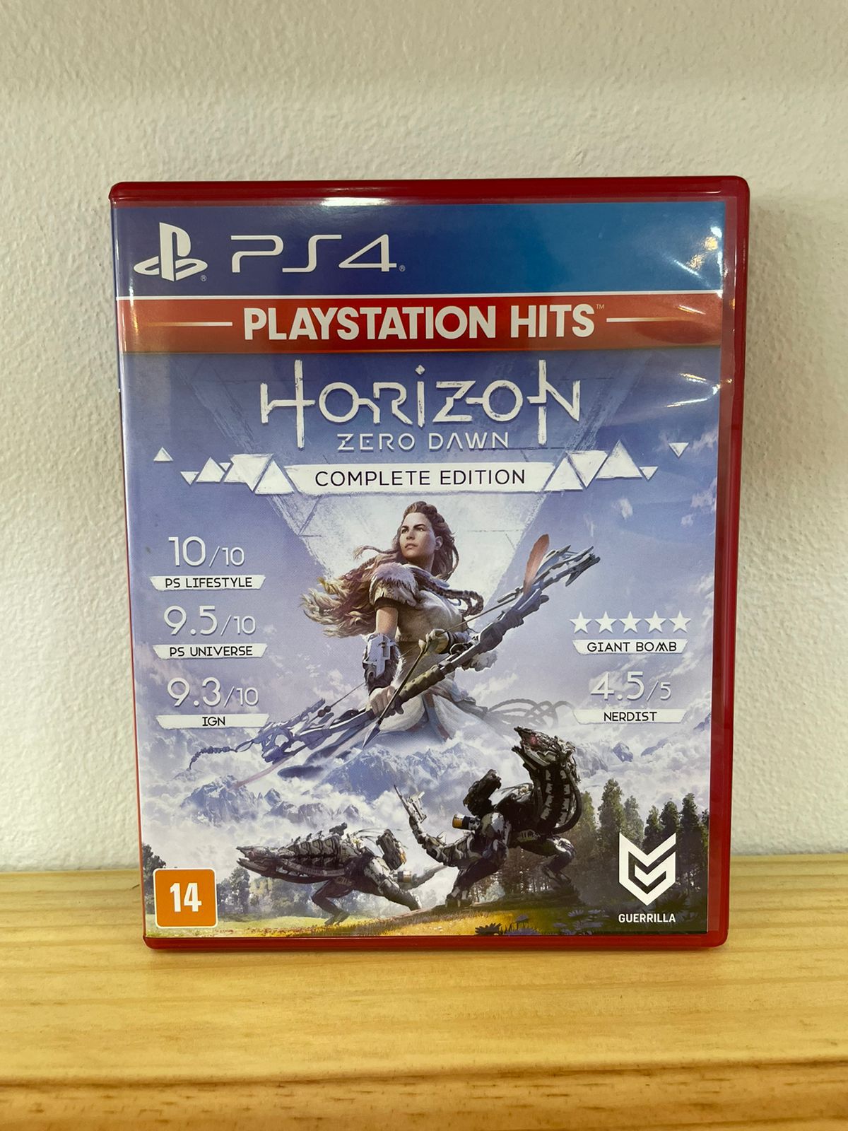 Jogo Horizon Zero Dawn Ps4 Midia Fisica Original Lacrado Português