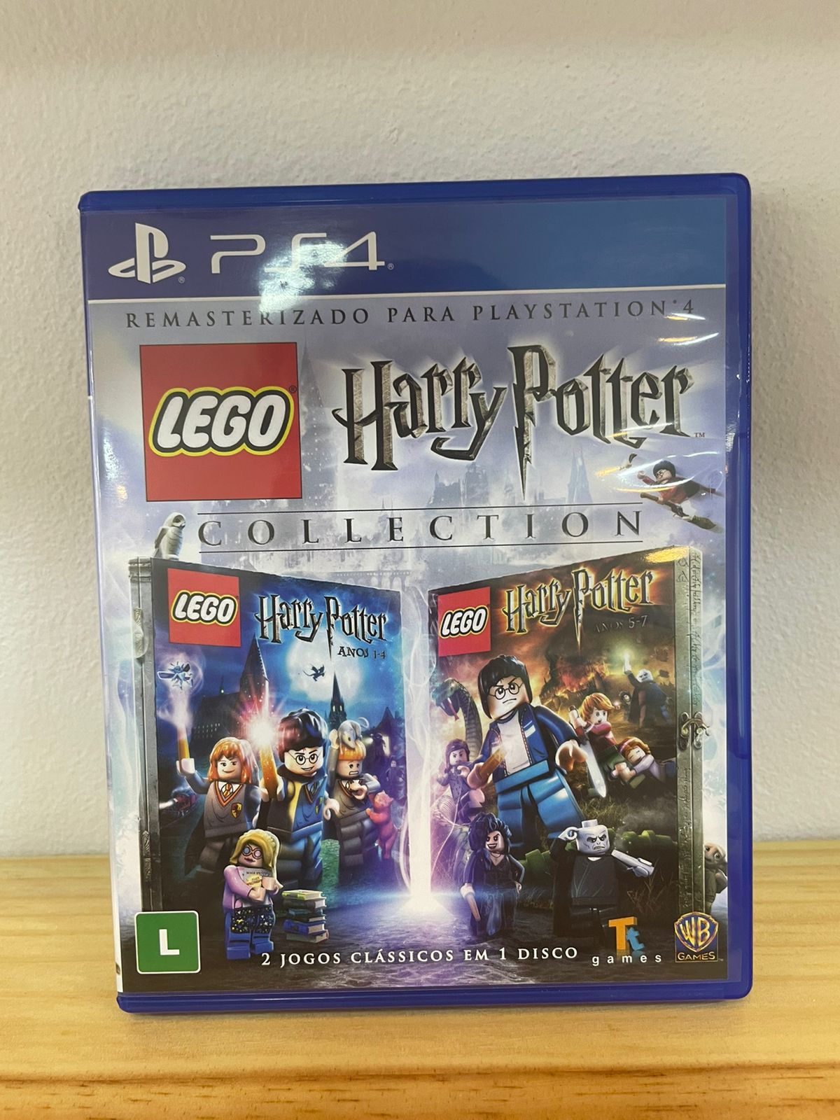 Jogo Lego Harry Potter 1-4 Ps3 - Mídia Física Original