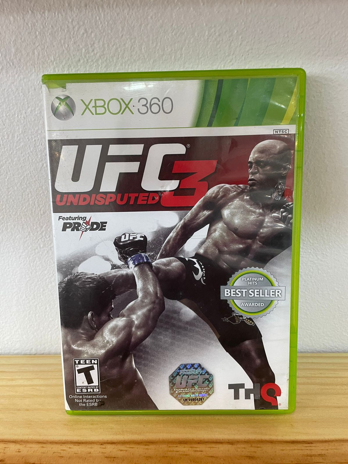 UFC 3 UNDISPUTED - JOGO USADO XBOX 360
