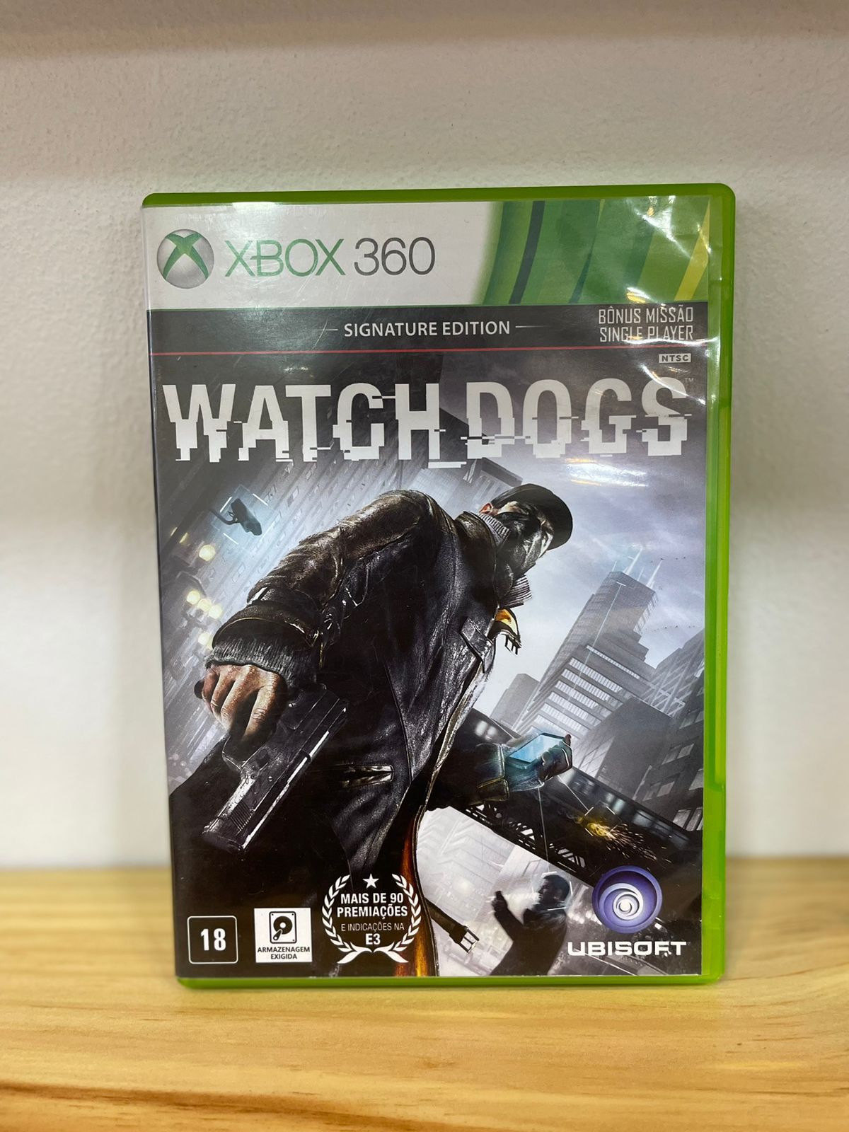 Mídia Física Jogo Watch Dogs Xbox One Novo Em em Promoção na