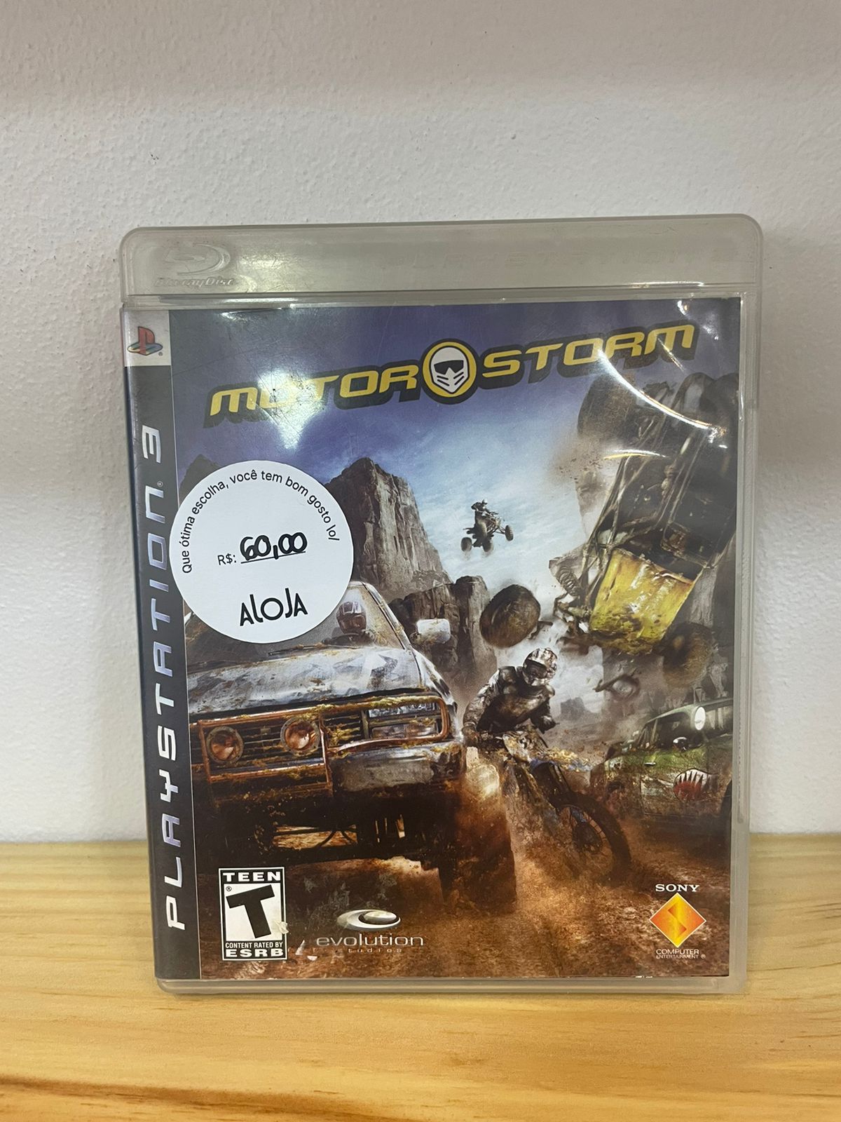 MotorStorm - Jogo PS3 Midia Fisica