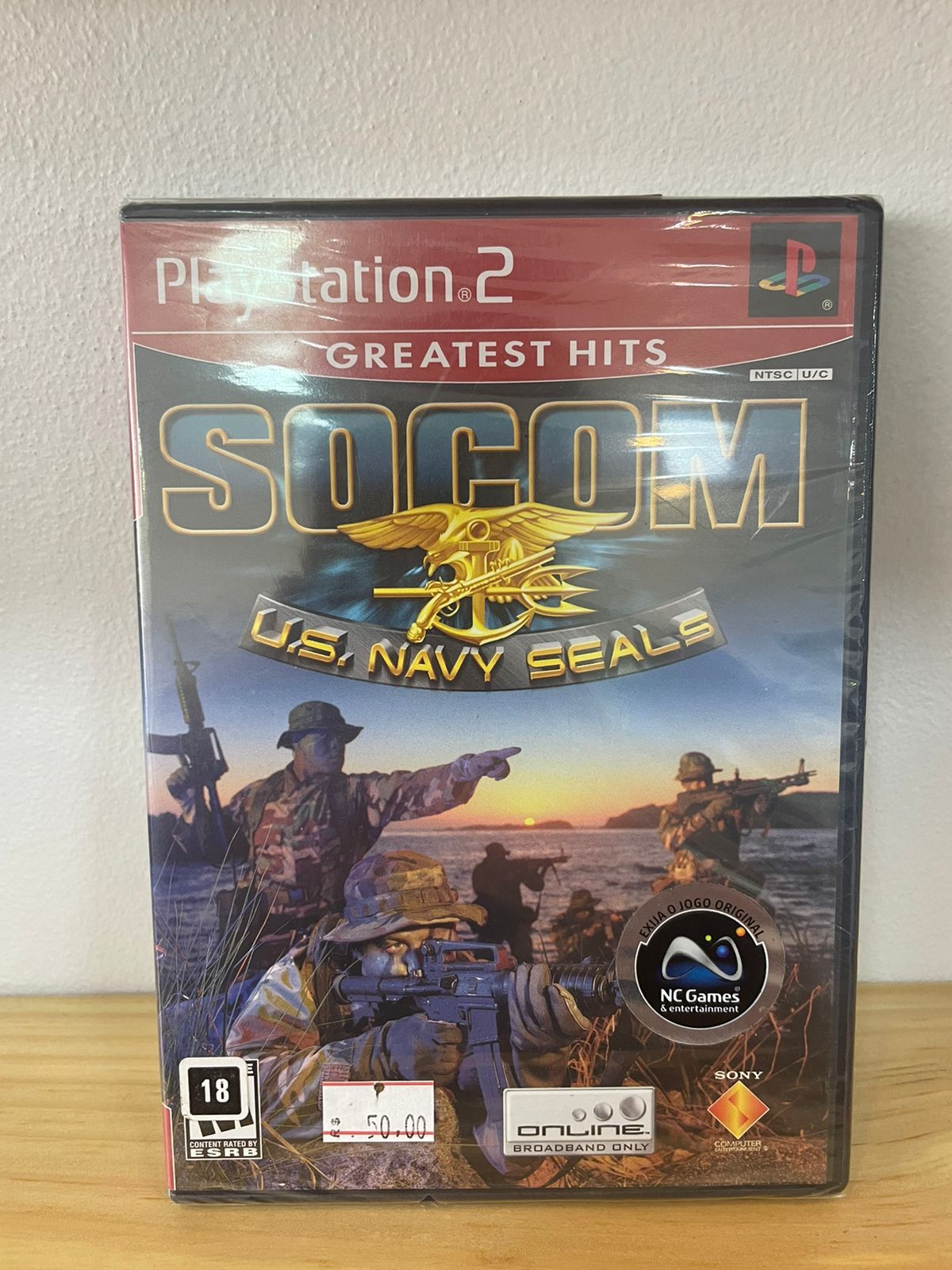 Jogo para ps2 SOCOM lacrado original