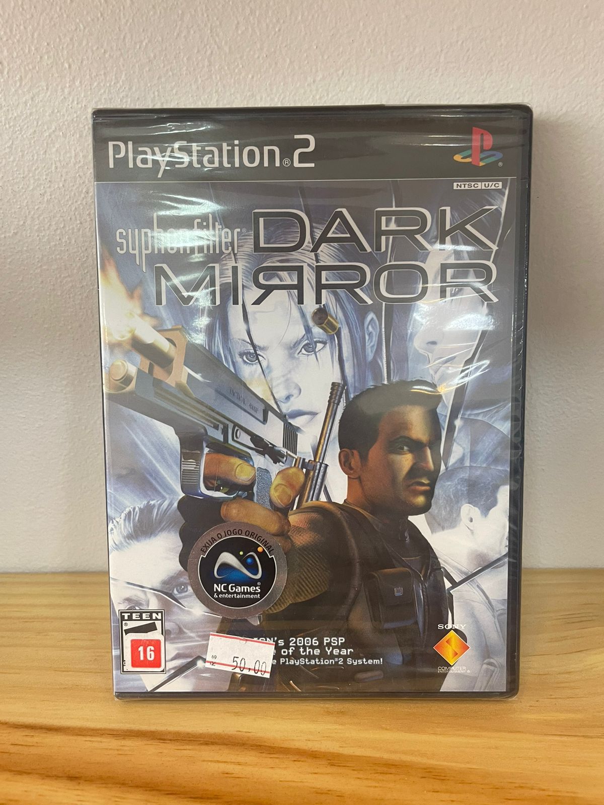 Jogo PS2 syphonfilter dark mirror - midia fisica em Promoção na Americanas