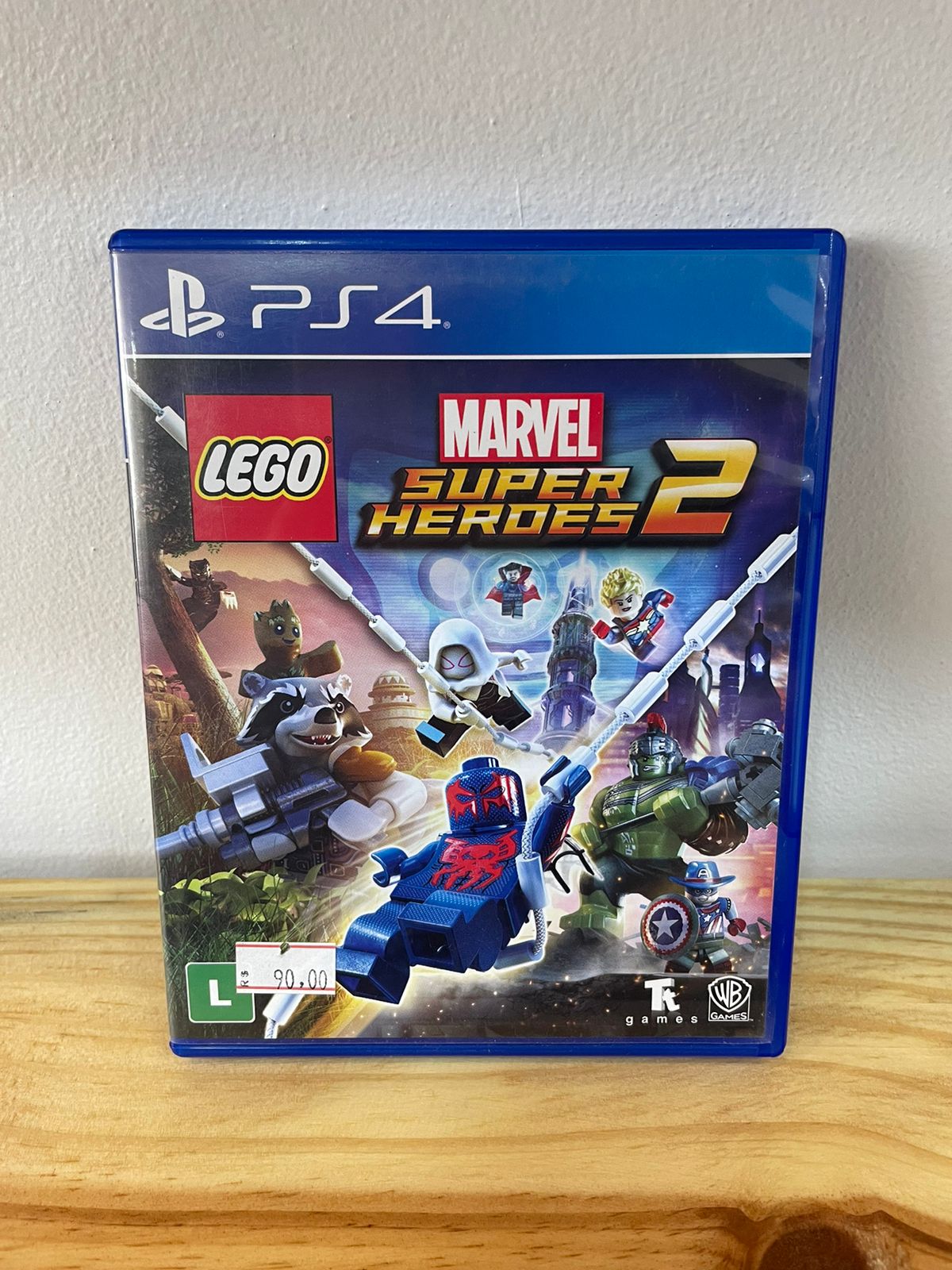 LEGO Marvel Super Heroes and LEGO Marvel Super Heroes 2 PS4
