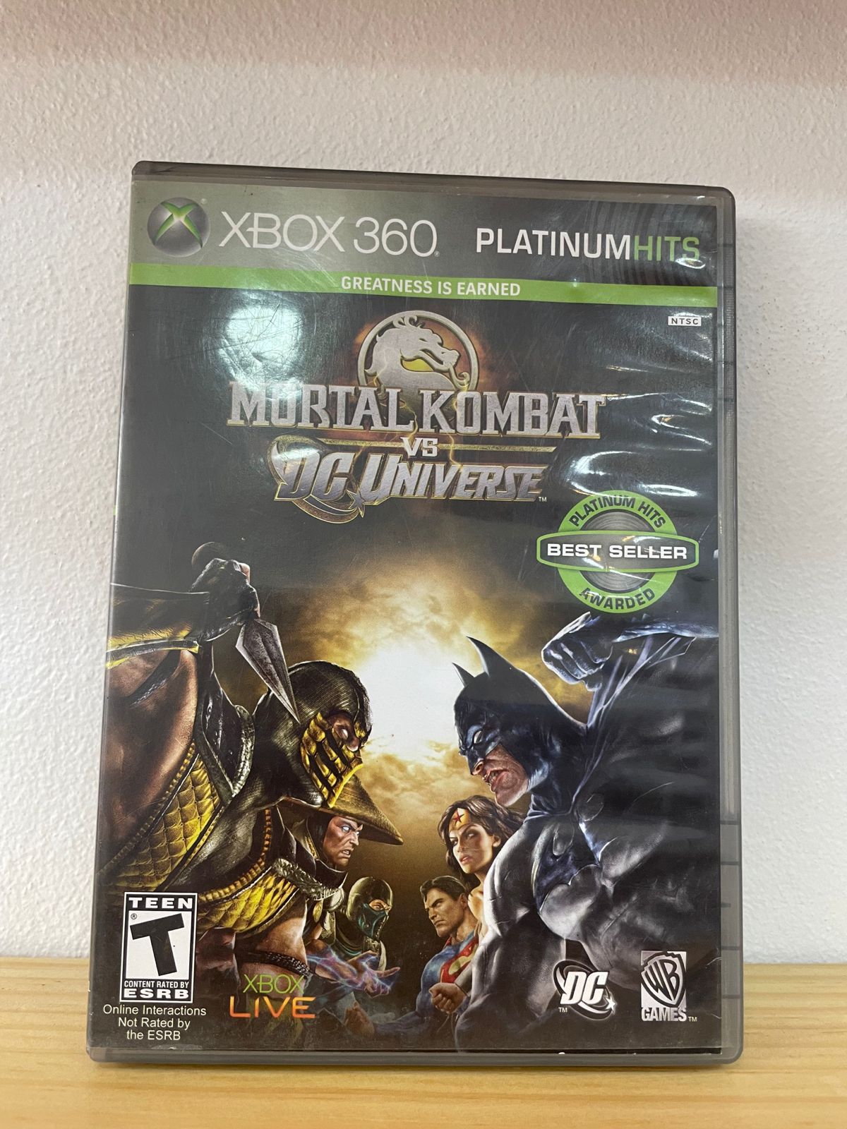 Jogo Mortal Kombat Vs Dc Universe Xbox 360