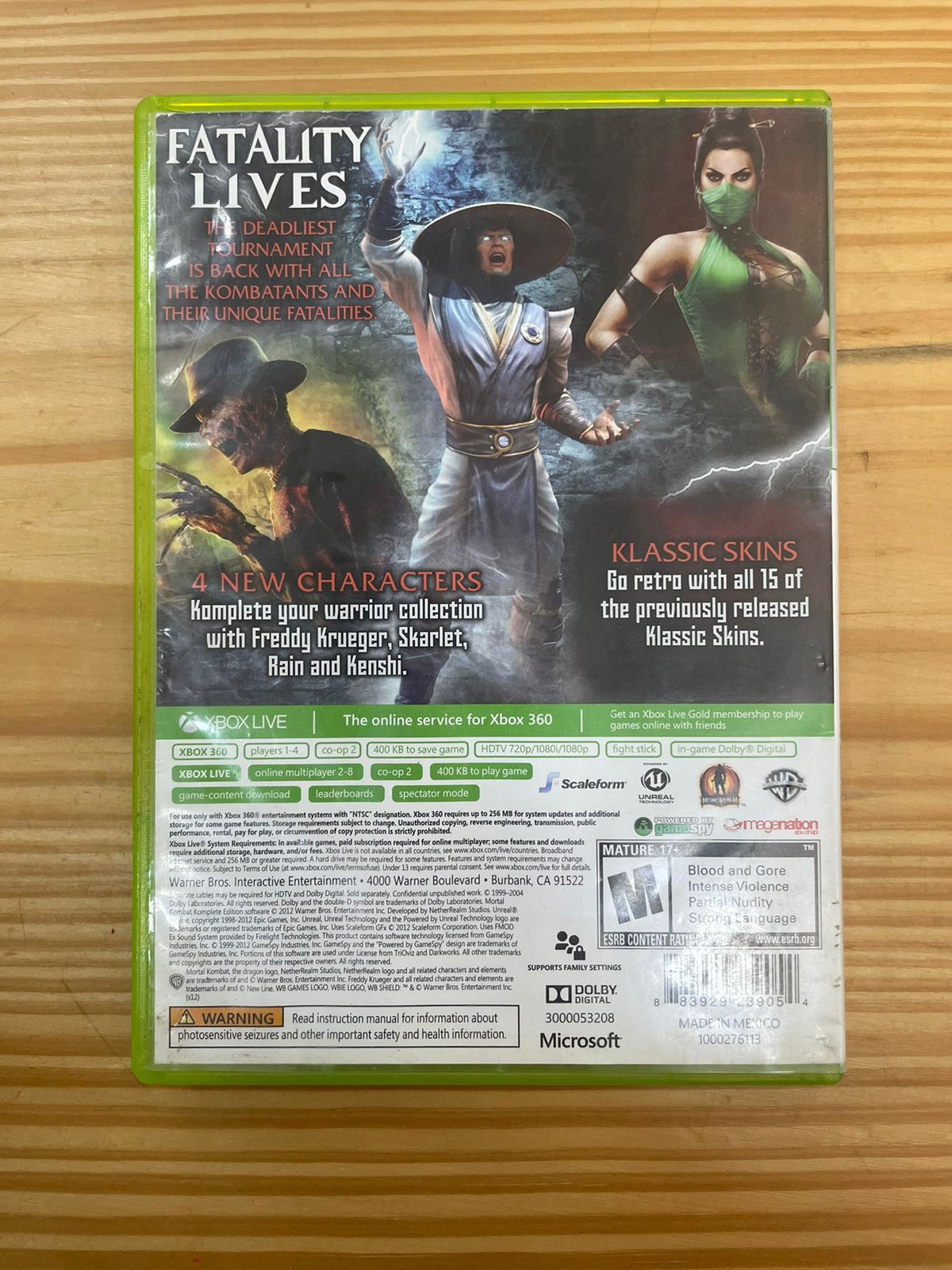 Mortal Kombat Komplete Edition Xbox 360 Midia Fisica - Aloja