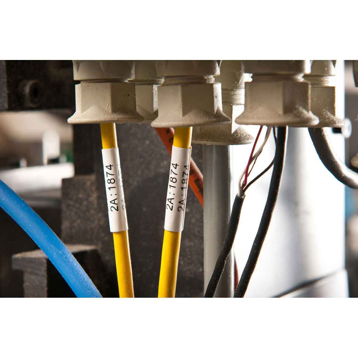ETIQUETA BMP61/M611/M610 PERMASLEEVE BRANCA 1.015