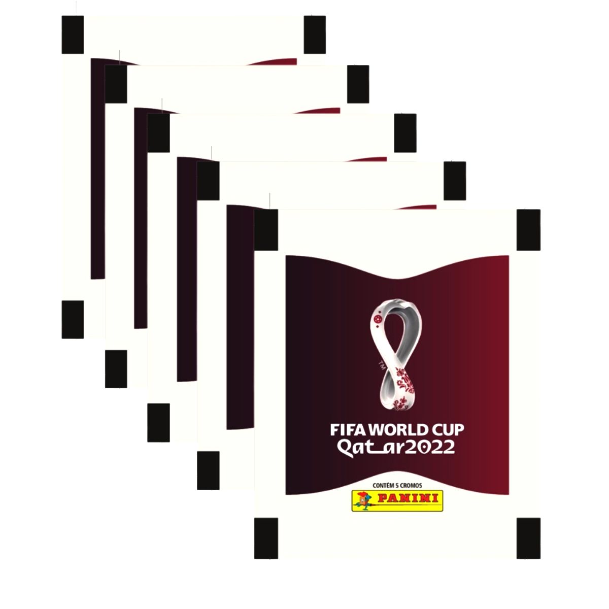 KIT DE ATUALIZAÇÃO DO ALBUM DA COPA DO QATAR COM 80 NOVOS CROMOS DE  JOGADORES