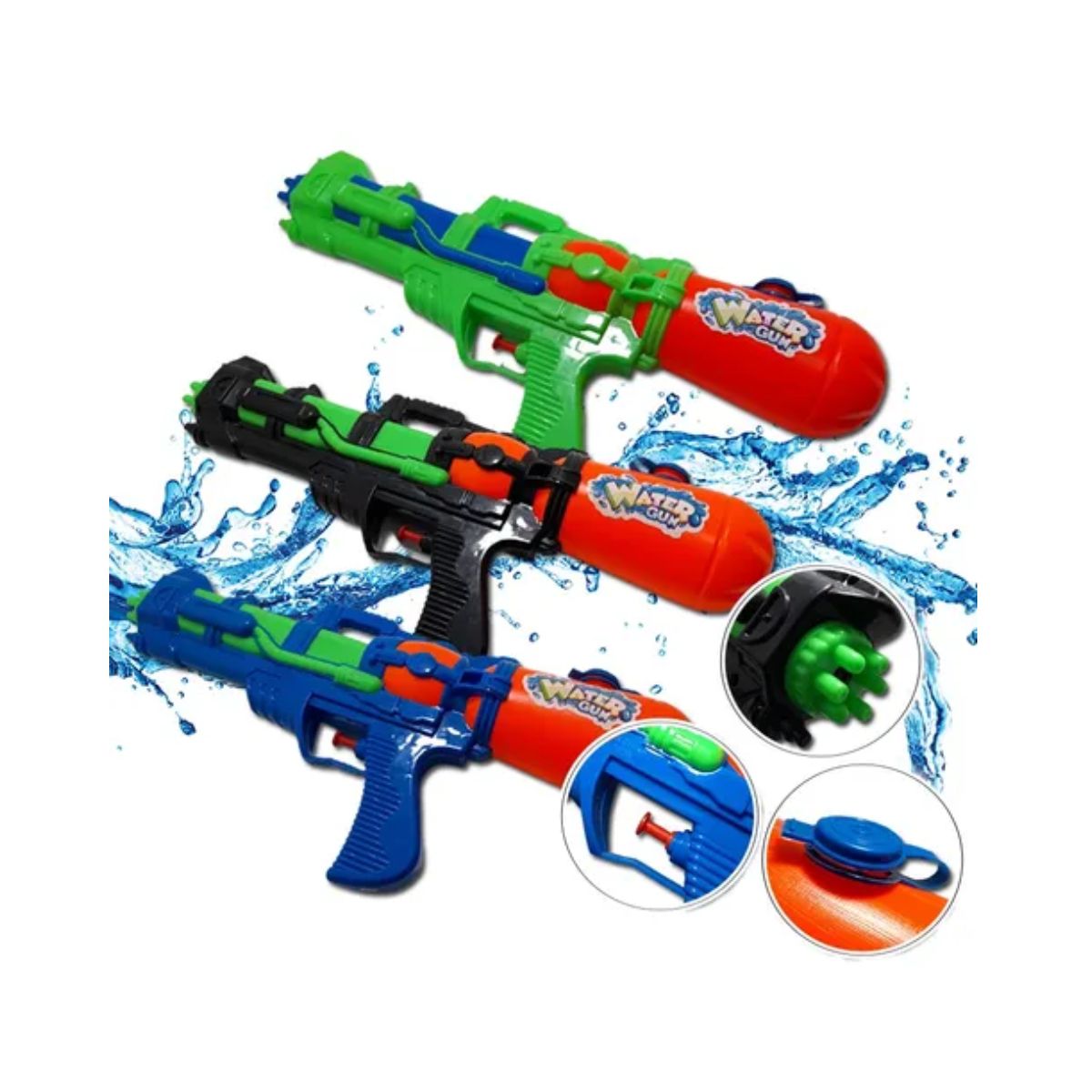 Arminha Pistola Lança Água Brinquedo Praia Water Gun 380ml - Dupari