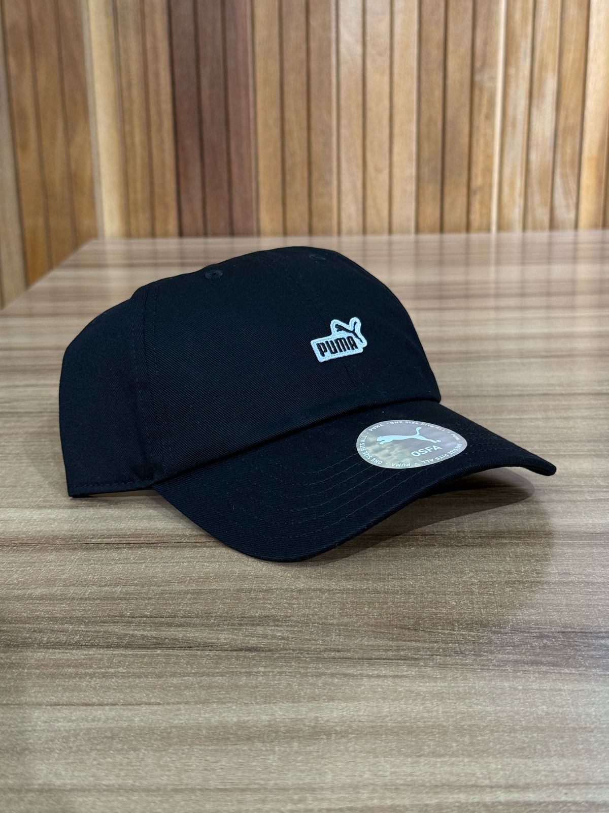 Boné Puma Preto 02599701 - Granfino Store | Seu estilo está aqui