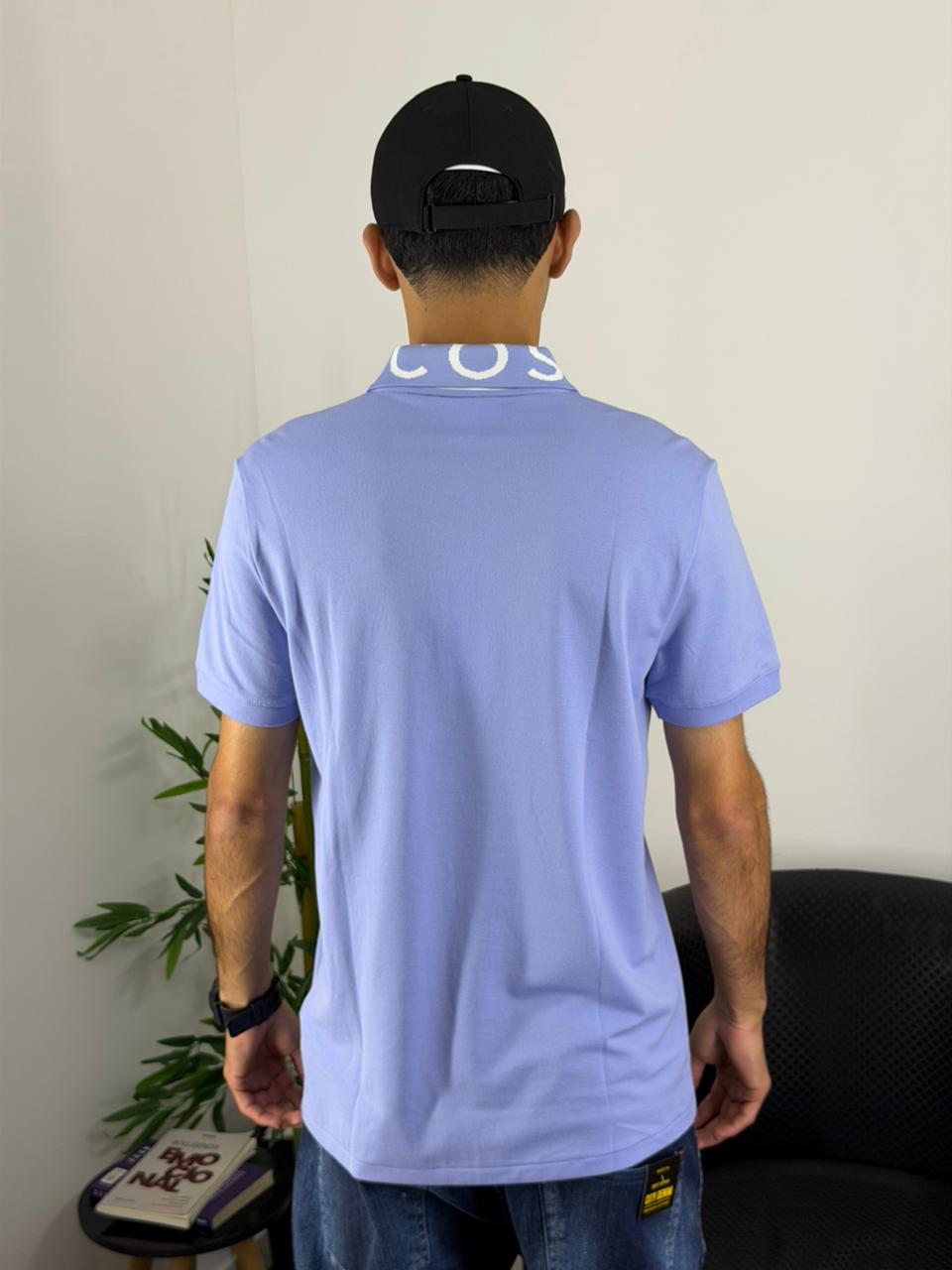 Polo Lacoste Lilas PH9538 - Granfino Store | Seu estilo está aqui