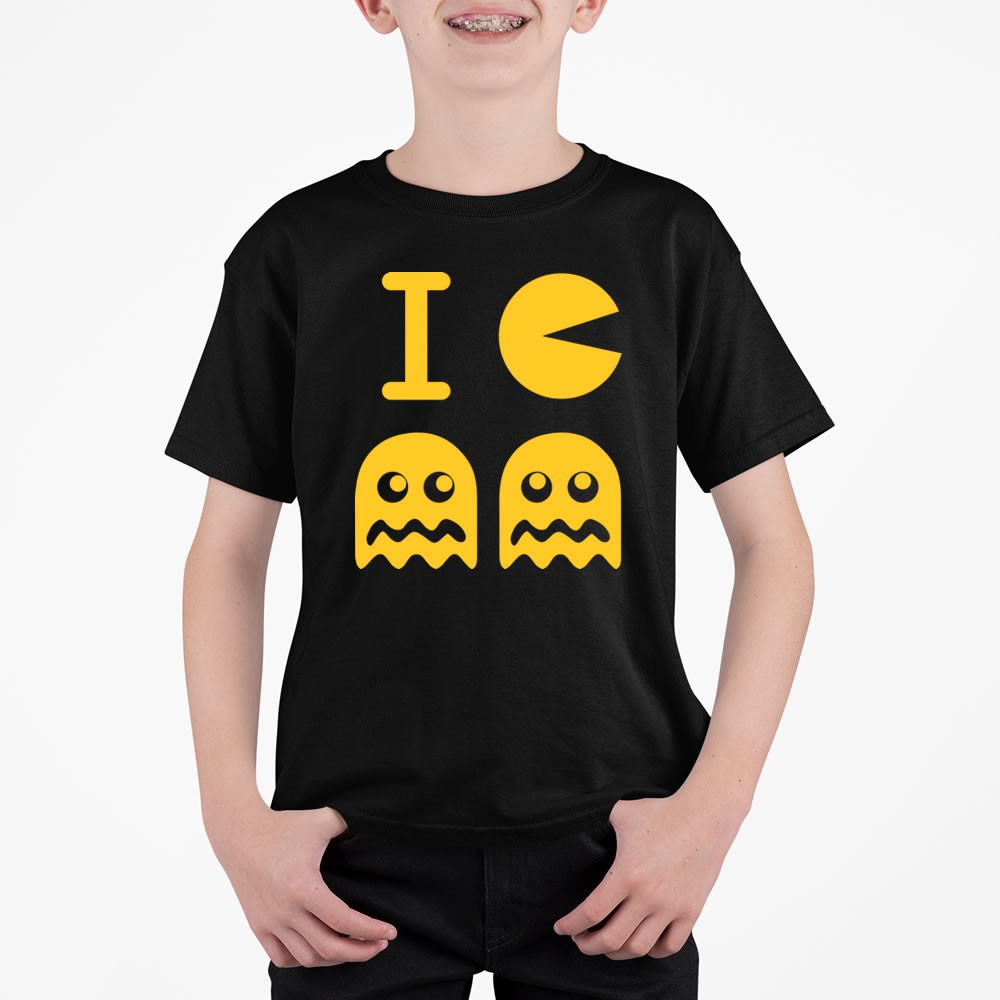 Camiseta Infantil Amo Pacman - CameRock - CameRock